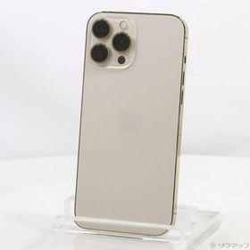〔中古〕Apple(アップル) iPhone13 Pro Max 512GB ゴールド MLJV3J／A SIMフリー〔305-ud〕