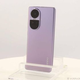 〔中古〕OPPO(オッポ) OPPO Reno10 Pro 5G 256GB グロッシーパープル A302OP Softbank SIMフリー〔258-ud〕