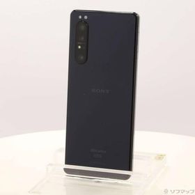 〔中古〕SONY(ソニー) Xperia 1 II 128GB ブラック SO-51A docomoロック解除SIMフリー〔198-ud〕