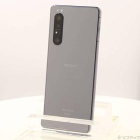 〔中古〕SONY(ソニー) Xperia 1 II 128GB パープル SO-51A docomoロック解除SIMフリー〔349-ud〕