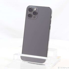 (中古)Apple iPhone12 Pro 128GB グラファイト MGM53J/A SIMフリー(247-ud)