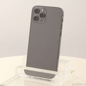 (中古)Apple iPhone12 Pro 128GB グラファイト MGM53J/A SIMフリー(295-ud)