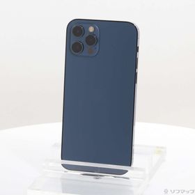 (中古)Apple iPhone12 Pro 512GB パシフィックブルー MGMJ3J/A SoftBank(349-ud)