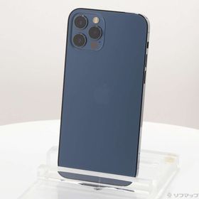 (中古)Apple iPhone12 Pro 512GB パシフィックブルー MGMJ3J/A SIMフリー(258-ud)