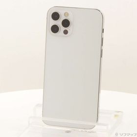 (中古)Apple iPhone12 Pro 128GB シルバー MGM63J/A SIMフリー(198-ud)