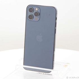 (中古)Apple iPhone12 Pro 128GB パシフィックブルー NGM83J/A SIMフリー(247-ud)