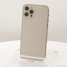 (中古)Apple iPhone12 Pro 256GB ゴールド NGMC3J/A SIMフリー(276-ud)