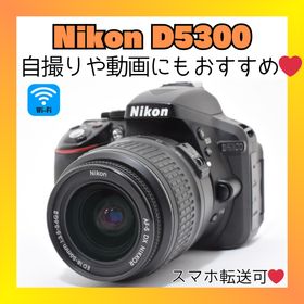 ニコン(Nikon)の❤️バリアングル液晶❤️Nikon D5300❤️自撮りや動画にも❤️(デジタル一眼)