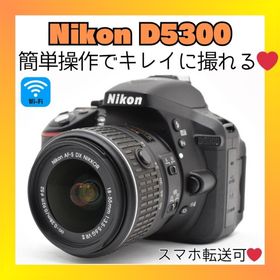 ニコン(Nikon)の❤️高画質＆軽量❤️Nikon D5300❤️持ち運びにも便利❤️(デジタル一眼)