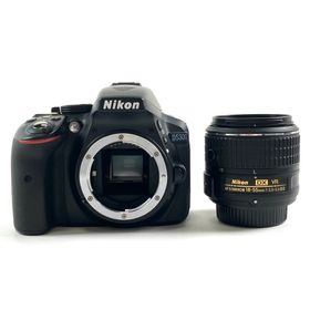 ニコン D5300 18-55 VR II レンズキット ブラック 中古(デジタル一眼)