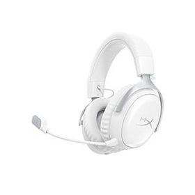 HYPERX AX6G1AA ゲーミングヘッドセット Cloud III S ホワイト ［ワイヤレス（Bluetooth/USB-C＋USB-A） /両耳 /ヘッドバンドタイプ］