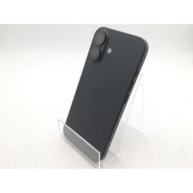 【中古】Apple 国内版 【SIMフリー】 iPhone 16 128GB ブラック MYDQ3J/A【柏】保証期間１ヶ月【ランクB】