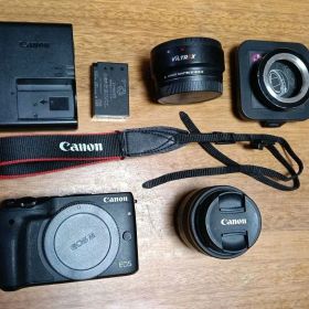 Canon EOS M 3 ミラーレスカメラ 本体とアクセサリー（中古）