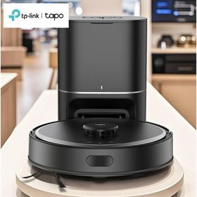 ロボット掃除機＆自動ゴミ収集機 先進のLiDARとIMUを組み合わせたナビ搭載 強力吸引 水拭き両用 Tapo RV30 Max Plus 複数マッピング
