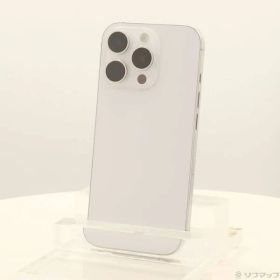 ソフマップ 〔中古品〕 iPhone16 Pro 128GB ホワイトチタニウム MYMW3J／A SIMフリー【344】