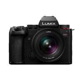 パナソニック フルサイズミラーレス一眼カメラ S5M2W 標準ズームレンズ・単焦点レンズキット ブラック DC-S5M2W