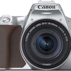 【中古】Canon デジタル一眼レフカメラ EOS Kiss X10 標準ズームレンズキット シルバー KISSX10SL-1855ISSTMLK-A