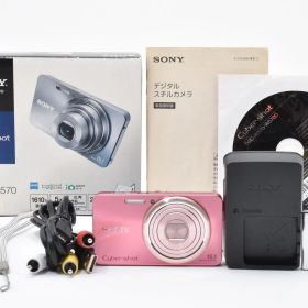 ソニー Cyber-shot DSC-W570 ピンク：2859027