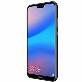【中古】【安心保証】 HUAWEI P20 lite ANE-LX2J[32GB] UQモバイル ミッドナイトブラック
