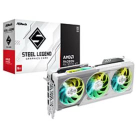 【中古】ASRock(アスロック) ASRock Radeon RX 9070 XT Steel Legend 16G ホワイト RX9070XT SL 16G 【297-ud】