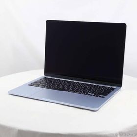 〔中古〕Apple(アップル) MacBook Air 13.6-inch Early-2025 MC6T4J／A Apple M4 10コアCPU_8コアGPU 16GB SSD256GB スカイブルー 〔26.3 Tahoe〕〔297-ud〕