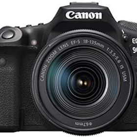 【中古】Canon デジタル一眼レフカメラ EOS 90D EF-S18-135 IS USM レンズキット EOS90D18135ISUSMLK