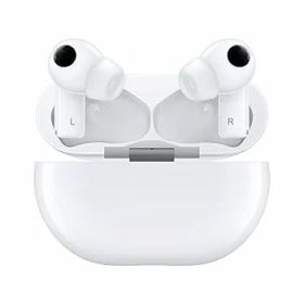 【中古】［状態良好］HUAWEI FreeBuds Pro/セラミックホワイト/Bluetoothワイヤレスイヤホン/アクティブノイズキャンセリング/デュアルデバイス接続/30時間音楽再生