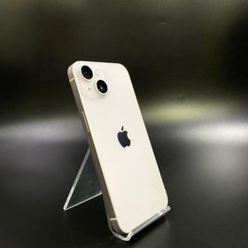 【全額返金保証】【最速発送】 iPhone 14 128GB Starlight docomo SIMフリー 白ロム 動作確認済 84%