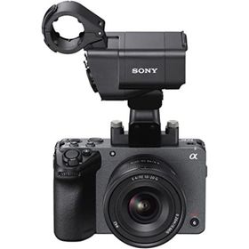 【中古】「非常に良い」SONY(ソニー) APS-C Super35mm レンズ交換式 Cinema Line カメラ プロフェッショナルカムコーダー 動画 FX30 XLRハンドルユニット同梱モデル(レ(ビデオカメラ)