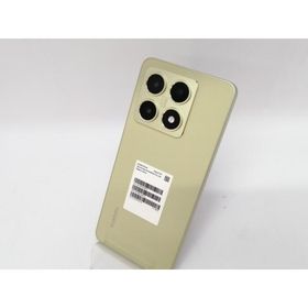【中古】Xiaomi UQmobile 【SIMフリー】 Xiaomi 14T 12GB 256GB レモングリーン XIG07【川越クレアモール】保証期間１ヶ月【ランクA】