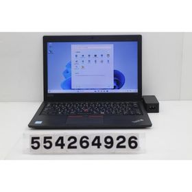 ノートパソコン Lenovo ThinkPad L390 Core i5 8265U 1.6GHz/8GB/256GB(SSD)/13.3W/FWXGA(1366x768)/Win11