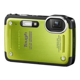 OLYMPUS デジタルカメラ TG-620 1200万画素 5m防水 裏面照射型CMOS 広角28mm グリーン TG-620 GRN
