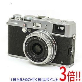 【1日と5.0のつく日、18日はポイント3倍！】【中古】FUJIFILM デジカメ FinePix X100S 1630万画素 本体のみ 本体いたみ