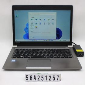 東芝 Dynabook R63/DN Core i5 8250U 1.6GHz/8GB/256GB(SSD)/13.3W/FHD(1920x1080)/Win11 【56A251257】