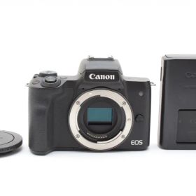 新品級 CANON キャノン EOS Kiss M ブラック デジタル H445
