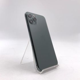 【全額返金保証】【最速発送】 iPhone 11 Pro 64GB ミッドナイトグリーン au SIMフリー 白ロム 動作確認済 60%
