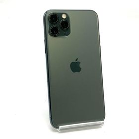 【全額返金保証】【最速発送】 iPhone 11 Pro 64GB グリーン au SIMフリー 白ロム 動作確認済 85%
