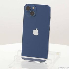 〔中古〕Apple(アップル) iPhone13 512GB ブルー MLNT3J／A SIMフリー〔295-ud〕