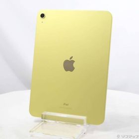 〔中古〕Apple(アップル) iPad 第10世代 64GB イエロー MPQ23J／A Wi-Fi〔258-ud〕