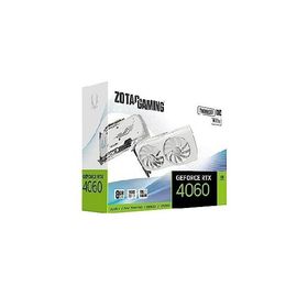 ZOTAC GAMING GeForce RTX 4060 8GB Twin Edge OC White Edition DLSS 3 8GB GDDR6 128ビット 17Gbps PCIE 4.0 コンパクト ゲーミンググラフィックスカード SPEC