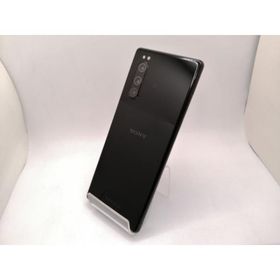 【中古】SONY au 【SIMロック解除済み】 Xperia 5 SOV41 ブラック【三宮駅前】保証期間１ヶ月【ランクC】