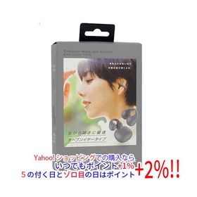 グリーンハウス オープンイヤー ワイヤレスイヤホン イヤーカフタイプ GH-OWSB-GY グレー