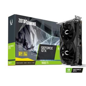 Zotac Nvidia GTX1660Tiツインファン6Gファン34