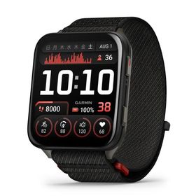 日本正規品 GARMIN ガーミン スマートウォッチ べニューX１ GPS Venu X1 Black 大画面ディスプレイ 薄型 軽量 ゴルフ機能 睡眠モニタリング 010-02980-12
