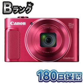 【整備済み品】 Canon PowerShot SX620 HS レッド キャノン パワーショット デジカメ コンパクトカメラ 光学25倍ズーム 180日保証