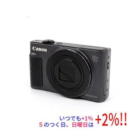 【中古】Canon製 PowerShot SX620 HS ブラック 2020万画素 本体いたみ 本体のみ