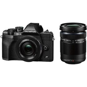 オリンパス デジタル一眼カメラ OM-D E-M10 Mark IV EZダブルズームキット [ブラック]