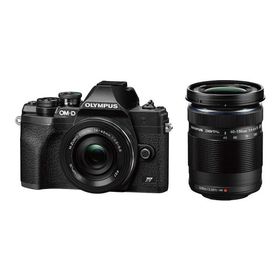 OLYMPUS ミラーレス一眼カメラ E-M10 MarkIV EZダブルズームキット BLK