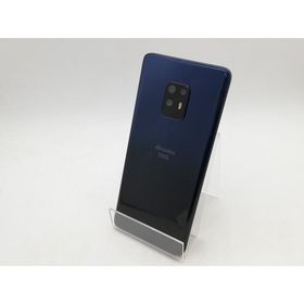 【中古】Fujitsu docomo 【SIMロック解除済み】 arrows 5G ネイビーブラック 8GB 128GB F-51A【柏】保証期間１ヶ月【ランクC】