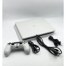中古 PlayStation 4 グレイシャー・ホワイト 500GB (CUH-2100AB02)